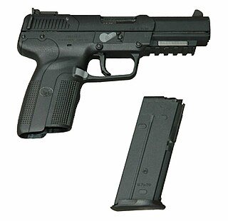 <span class="mw-page-title-main">FN Five-seven</span> Type of semi-automatic pistol