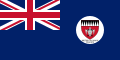 This is the SVG vector image of the flag and government ensign of the British Solomon Islands from 1947 to 1956. It is recommended to create a new SVG vector image based on this SVG. Just change the background color from blue to the same red as the Union Flag in the upper left corner. The other contents remain unchanged.