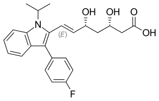 <span class="mw-page-title-main">Fluvastatin</span> Chemical compound