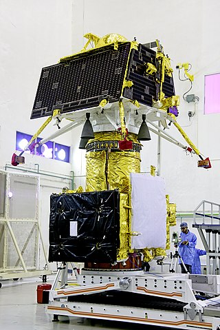 <span class="mw-page-title-main">Chandrayaan-2</span> Ongoing Indian lunar orbiter mission