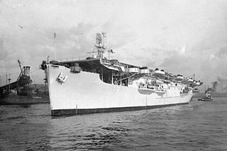 HMS <i>Ranee</i> American escort carrier transferred to the Royal Navy