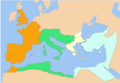 Roman Empire (27 BC-476 AD) in 337 AD.