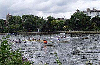 <span class="mw-page-title-main">Coxed four</span> Boat class used in competitive rowing