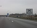 A1 bij knooppunt Machelen