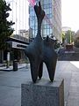 Una escultura del Museo de Escultura al Aire Libre de La Castellana.