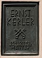 Schild zur Schlosserei Kerler