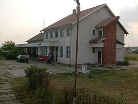 The Berbești train station