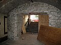 Direkt über dieser Mauer stand auch die Berliner Mauer, Blick Richtung Westen (Gartenstraße).