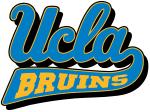 UCLA logo written in blue and gold script