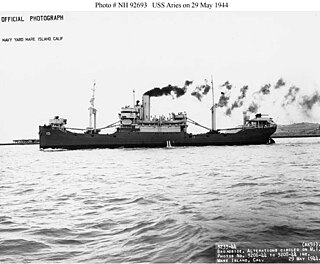 USS <i>Aries</i> (AK-51) Cargo ship of the United States Navy