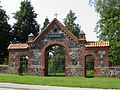 Viesīte cemetery gates