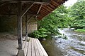 Ancien lavoir, sur les rives de la Gartempe.