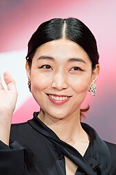 A photograph of Sakura Ando in 2017