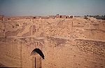 Ruines de Babylone photographiées en 1975.