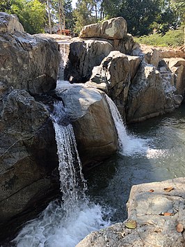 Waterval in de buurt van Loma de Cabrera