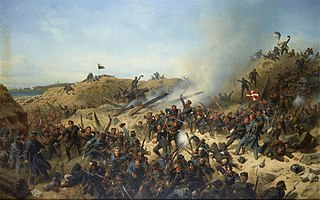 <span class="mw-page-title-main">Second Schleswig War</span> War between Denmark, Prussia, and Austria 1864