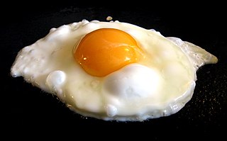 <span class="mw-page-title-main">Fried egg</span> Cooked dish made from one or more eggs