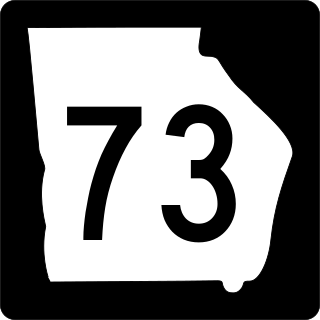 <span class="mw-page-title-main">Georgia State Route 73</span> State highway in Georgia, United States