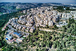 <span class="mw-page-title-main">Har Nof</span> Neighborhood in Jerusalem, Israel