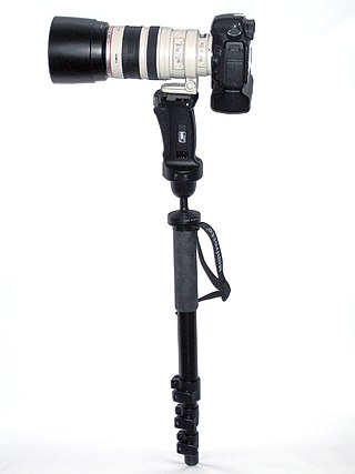 <span class="mw-page-title-main">Monopod</span> Photographic equipment