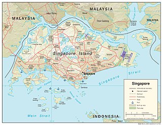 <span class="mw-page-title-main">Straits of Johor</span> Strait in Southeast Asia