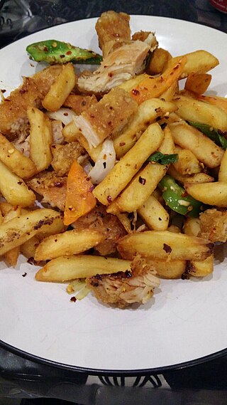 <span class="mw-page-title-main">Spice bag</span> Fast food dish created in Ireland