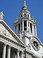 Image 44The Clock Tower of Wren's St Paul's Cathedral (from History of London)