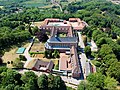 L'abbaye du Mont des Cats vue du ciel