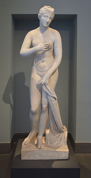 <span class="mw-page-title-main">Aphrodite of Menophantos</span> Statue of Venus (modest Venus)