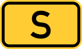 Bundesstrasse S number.svg