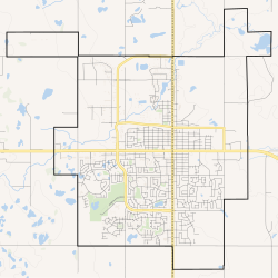 Boundaries of Lloydminster