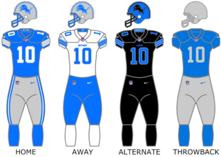 <span class="mw-page-title-main">Detroit Lions</span> National Football League franchise in Detroit, Michigan