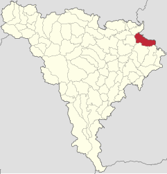 Fărău – Mappa