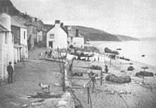 Hallsands in 1885. Hallsands 1885.jpg