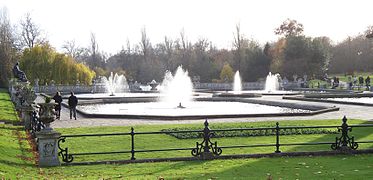 Fountains in the Italian Garden