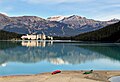 Le lac avec le château