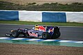 Webber testing at Jerez, February