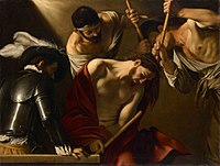 Le couronnement d’épines de Caravaggio - commande de Vincenzo Giustiniani, le protecteur du Caravage ; il reste en possession de la famille Giustiniani jusqu'en 1809. Actuellement à Vienne