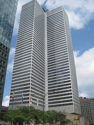 <span class="mw-page-title-main">Place Ville Marie</span> Office skyscraper and shopping complex in Montreal, Quebec, Canada