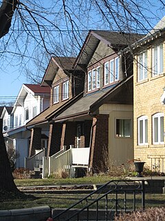 Upper Beaches Neighbourhood in Toronto, Ontario, Canada