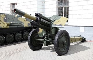 <span class="mw-page-title-main">122 mm howitzer M1938 (M-30)</span> Soviet-made field howitzer