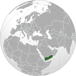 Location of Yaman