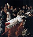 Saint Bonaventure's Body Lying in State 1629, Parizo, Luvro