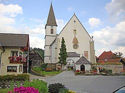 Hirschegg parish church