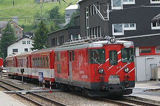 <span class="mw-page-title-main">Andermatt railway station</span> Swiss railway station