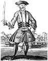 Image 9Engraving of the English pirate Blackbeard from the 1724 book A General History of the Pyrates. The book is the prime source for many famous pirates of the Golden Age. (from Culture of the United Kingdom)