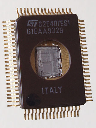 <span class="mw-page-title-main">ST6 and ST7</span> 8-bit microcontroller product lines from STMicroelectronics