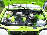 EFI-Motor in einem Fiesta XR2i