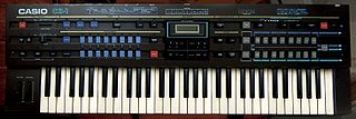 <span class="mw-page-title-main">Casio CZ synthesizers</span> Family of synthesizers by Casio