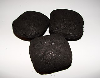 <span class="mw-page-title-main">Briquette</span> Compressed block of biomass used for fueling a fire